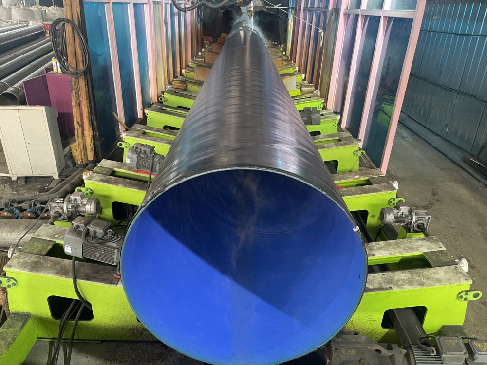 DN600污水处理专用TPEP防腐螺旋钢管 DN600污水处理专用TPEP防腐螺旋钢管